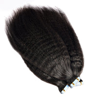 Invisible Seamless Hair Extensions Real Human-hair Hairpieces
