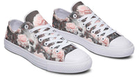 Fashion Printed Couple High Top Canvas Shoes