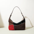 Cortical Women's Spliced Casual Crossbody Bag