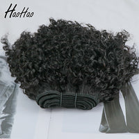 4mm Curly Human Hair Weft