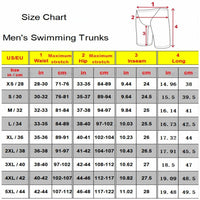 Men's Fashion Comfortable Lycra Breathable Swimming Pants