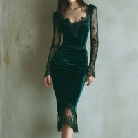 A Slimming, Figure-flattering Dress That Sculpts A Slender Silhouette
