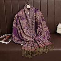 Jacquard Outerwear Women's Shawl Spring And Summer