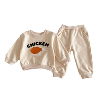 Baby Suit Casual Sports Top Pants
