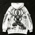 Fashion Casual Printed Polyester-Sweater