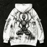 Fashion Casual Printed Polyester-Sweater