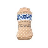 Autumn And Winter Warm Stretch Snowflake Pet Sweater