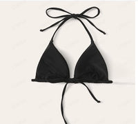 Bikini Split Swimsuit Unlined Top