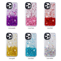 Glitter Drop Glue Mobile Phone Shockproof Back Case