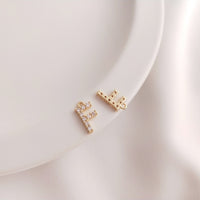 26 English Letter Pendant Earrings Necklace Bracelet Accessories