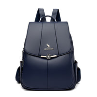 New Women's Backpack PU Soft Leather Textured Casual And Lightweight
