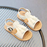Small Middle Child Fashion Soft Bottom Retro Little Girl Children's Shoes