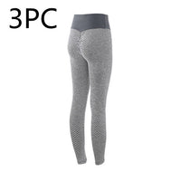 Plaid Leggings Fitness Yoga Pants Seamless High Waist Breathable Gym Leggings