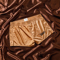 Men's Ice Silk Solid Color Home Leisure Shorts