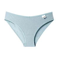 Women's Cotton Underwear Mid Waist Traceless