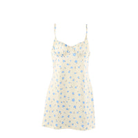 Womens Loose And Comfortable Printed Strap Dress