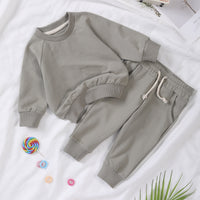 Children's Homewear Sweatshirt And Pants Set