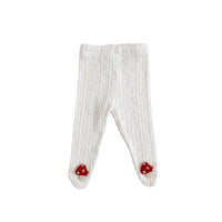 Autumn Baby Cute Small Mushroom Pantyhose