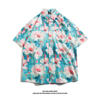 Men's Vintage Shirt With Short Sleeves
