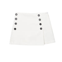 Womens Stylish Casual Versatile High-waisted Skirt Pants