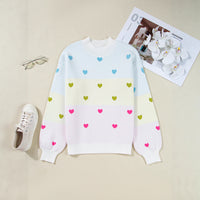 Relaxed-fit Long-sleeve Turtleneck Knit Casual Pullover Sweater
