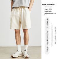 Heavy Shorts Men's Straight Loose Cropped Casual Sports Pants