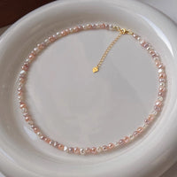 Natural Freshwater Baroque Pearl Necklace Accessory For Women