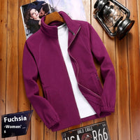 Outdoor Sports Women's Fleece Cardigan Sweater Fleece Top
