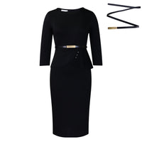 Slim-fit Elegant Figure-hugging African-style Dress