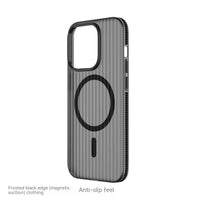 Corrugated Skin Frosted Magnetic Phone Case