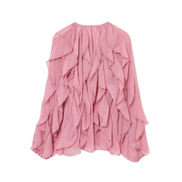 French Womens Layered Decorative Shirt