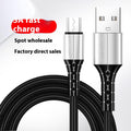 Android TYPE-C Super Fast Charge 5A Nylon Braided Mobile Phone Charging Cable