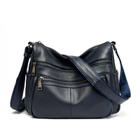First Layer Cowhide Mother Genuine Leather Fashion Shoulder Messenger Bag