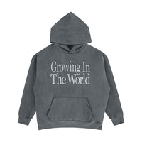 Street Fashion Hip Hop Embroidery Letters Hooded Loose Sweater