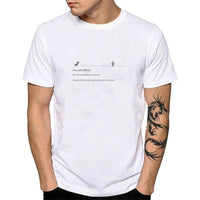 Men's Dinosaur Printed Short-sleeved T-shirt