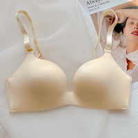 Women's Small Breast Push Up Bra Without Steel Ring