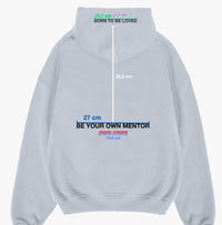 Heavy 350g Off-shoulder Hoodie Jumper