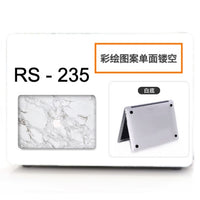 Compatible with Apple, Macbook case brut marble