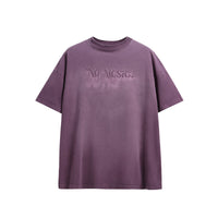 Men's Spring And Summer New Dyed Three-dimensional Printed T-shirt