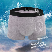 Men's Underwear Boxers Teen Panties Bamboo Fiber Breathable Workout Shorts
