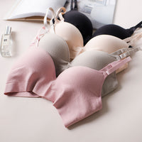 Wireless Thick Push Up Comfortable Sleep Exercise Student High School Girl Size Concealing Bra