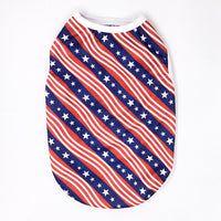 Independence Day Pet Thin Breathable Vest