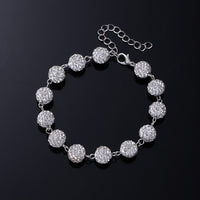Fashion Premium Diamond Ball Zipper Men's Hip Hop Waist Chain Pendants