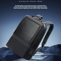 Men's Commuter Nylon Backpack With Large Capacity