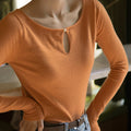 Inner Wear Fashion Bottoming Shirt High-grade Shoulder Top