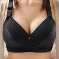Women's Large Shoulder Strap Jacquard Underwear