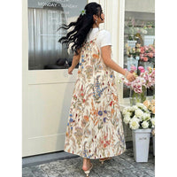 Women's New Plus-Size Suspender Dress