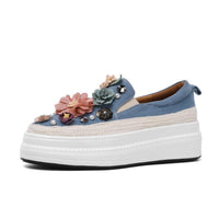 Spring Korean Style Platform Shoes For Women's Outer Wear