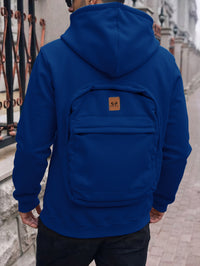Casual Loose-fitting Hoodie Back Schoolbag Sweater