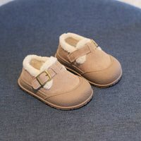Plus Velvet Soft Bottom Non-slip Cotton Small Child Toddler Shoes